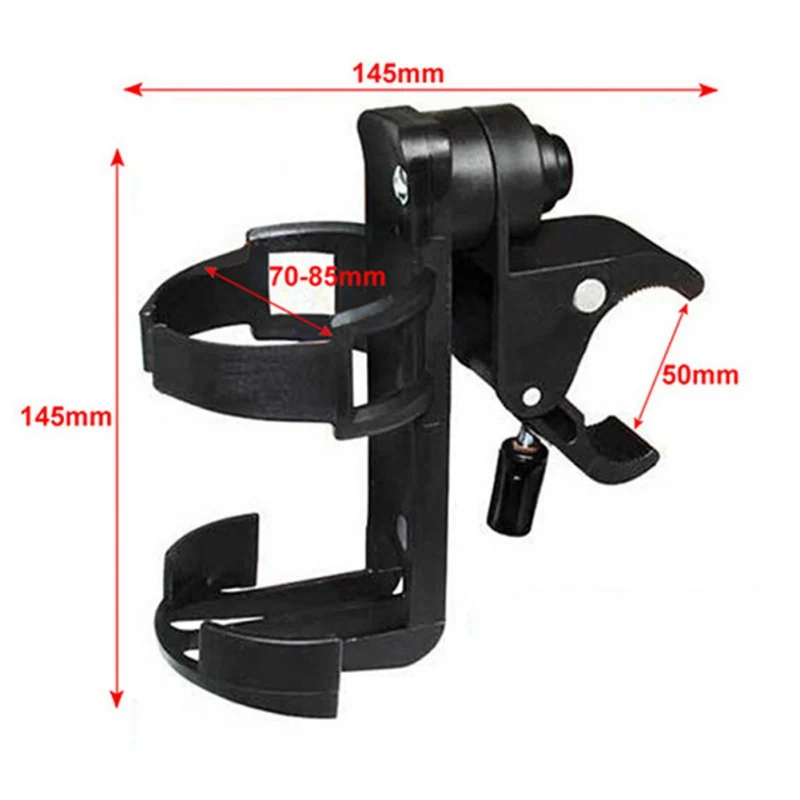 

Baby Infant Bottle Cup Holder Parent Console Plastic Organizer Cup Holder Stroller Bottle Holder Stroller Carriage Accessory P1