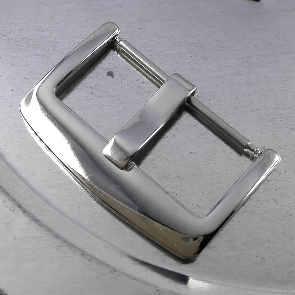 

28mm polished 316L stainless steel buckle fit parnis Military watch