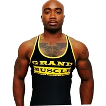 Летний черный Фитнес-тренировочный Спортзал Бодибилдинг быстро сохнет футболка открытый майка беговой жилет для йоги мужчин