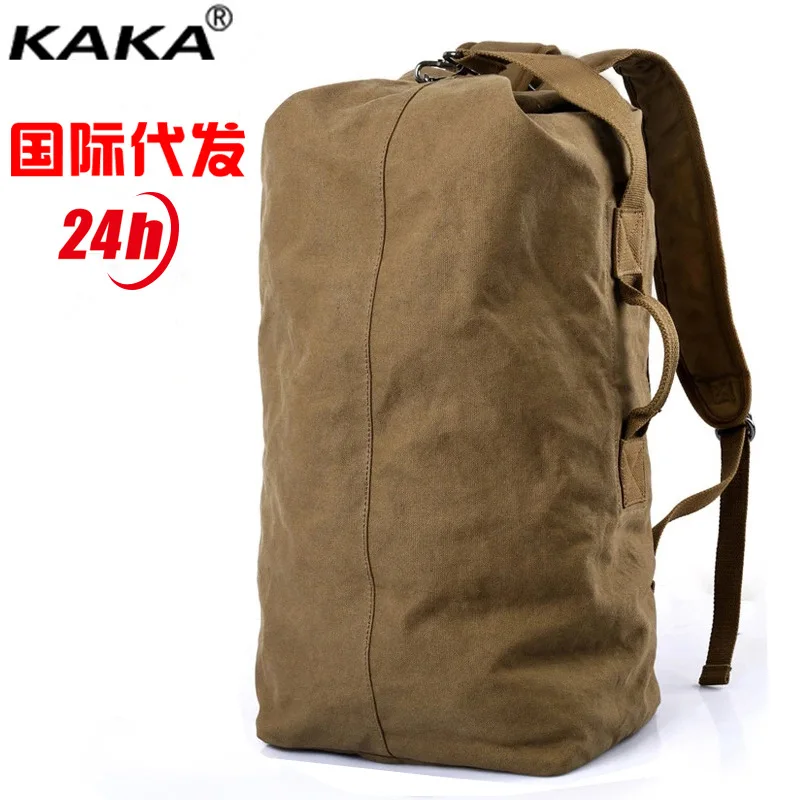 040718 new hot high quality man large capacity canvas travel backpack
