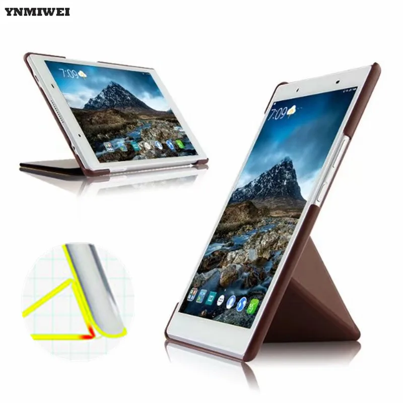 

YNMIWEI For Lenovo TAB4 8 Case TB-8504N TB-8504F Multi-Transform Stand Flip Cover For Lenovo TAB 4 8.0 inch Protective Shell