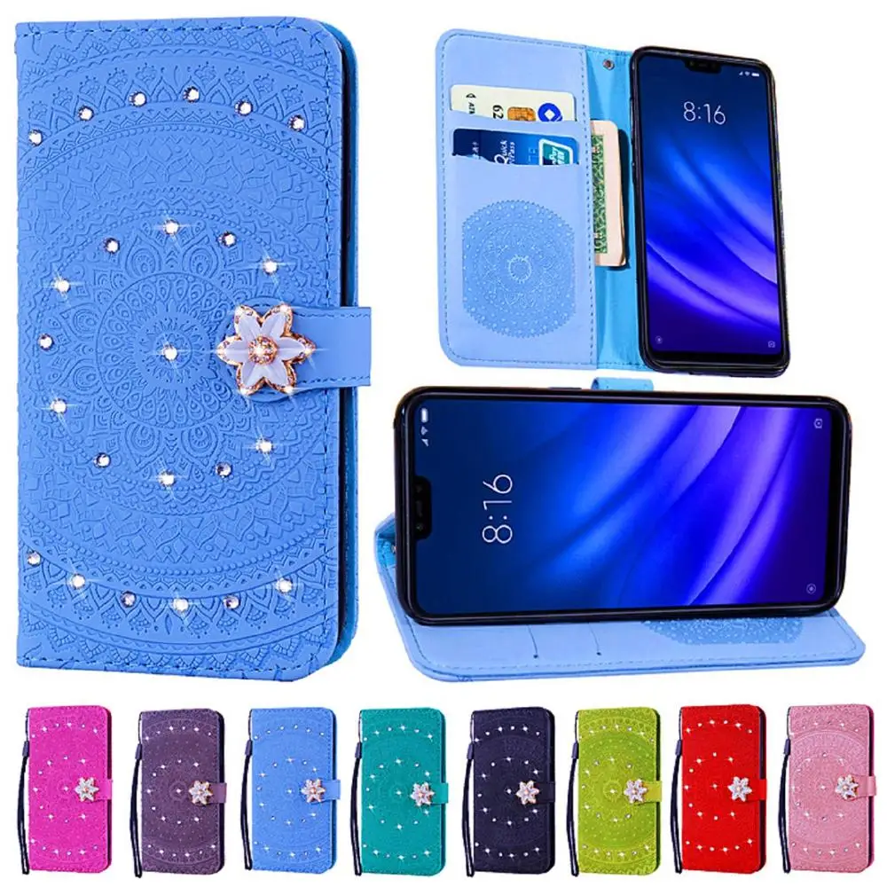 

Original Official Case For Xiaomi Redmi Note 6 7 Pro mi A2 8 lite Leather Wallet 360 Degree Full Phone Cover