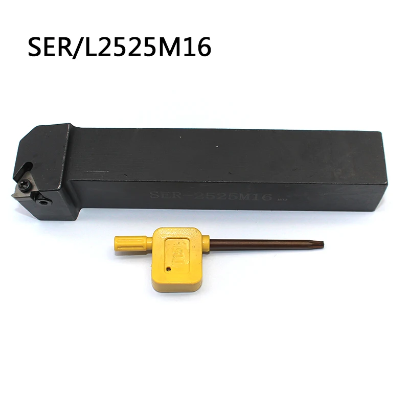 

1PC SER2525M16 SEL2525M16 Threading Turning Tool Holder CNC Cutting Tool