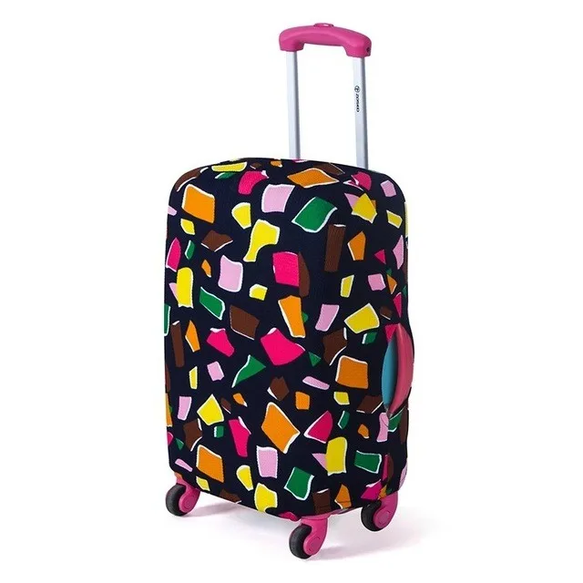 Дорожный Чехол для багажа, защитный чехол, чехол на колесиках, Чехол для багажа, пылезащитный чехол для 18-30 дюймов - Цвет: Polygon