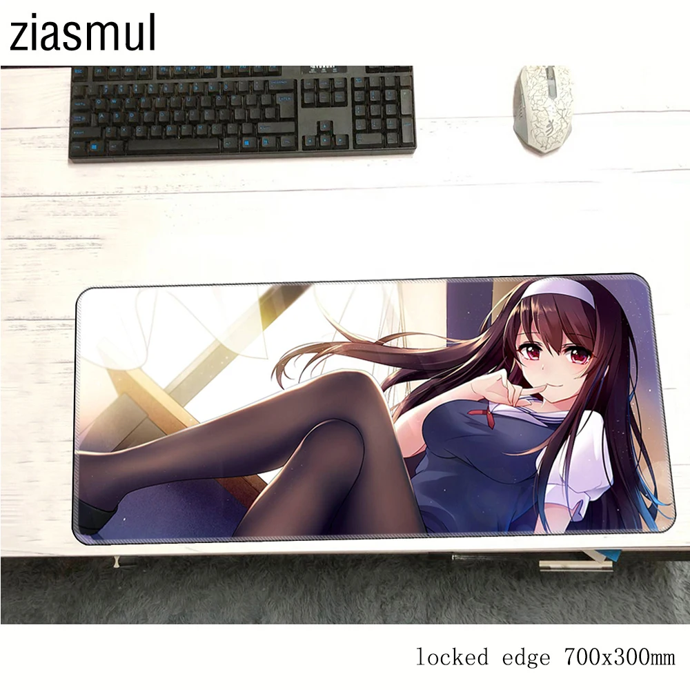 Игровой коврик для мыши 700x300x2 мм с рисунком аниме|Коврики мышей| |