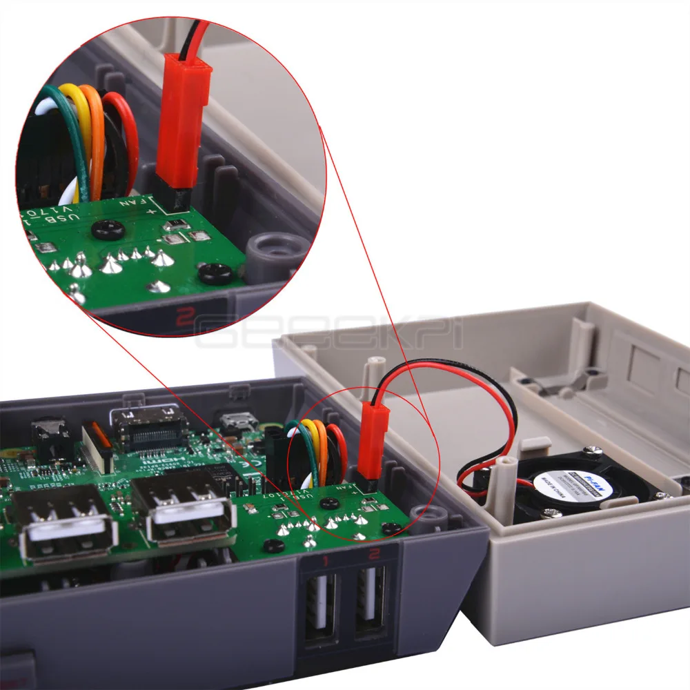 Geeekpi nespi caso + mais retroflag kit