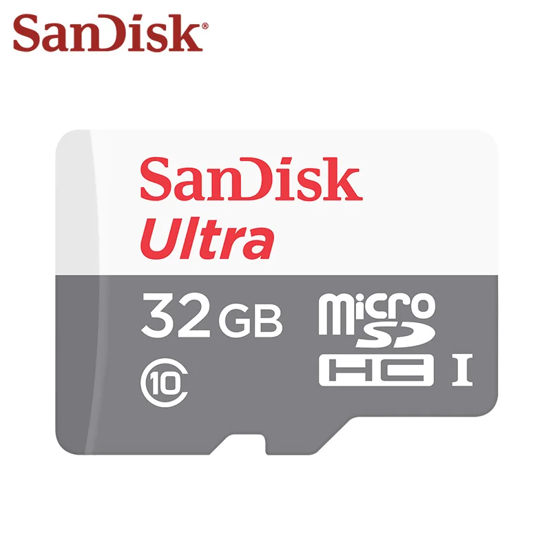 Sandisk Ultra Micro SD карта класс 10 32 гб оригинальная sandisk карта памяти белый серый 8 гб TF карта C10 флэш-карта для смартфона