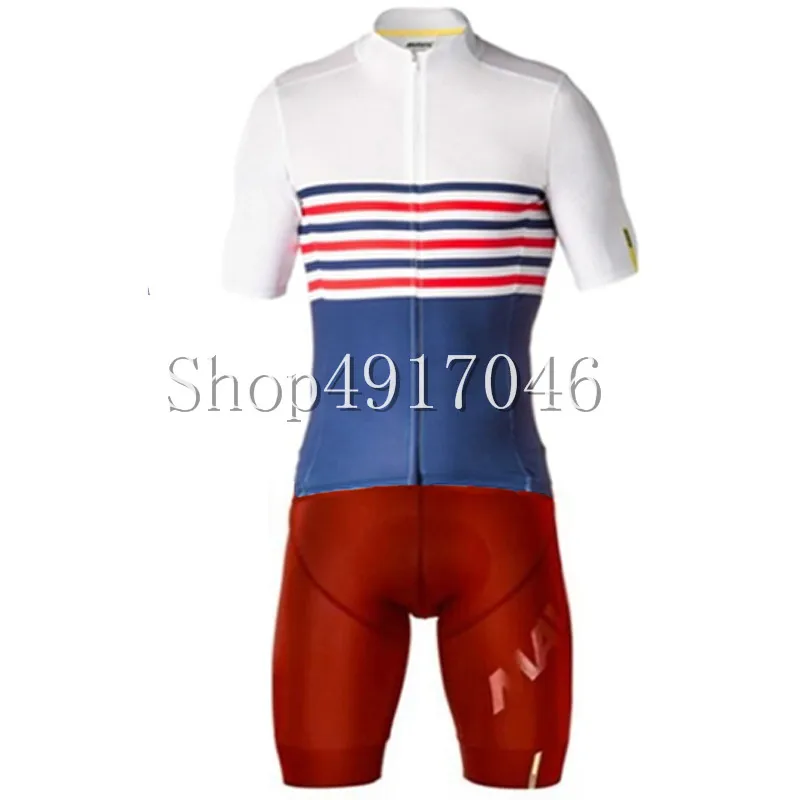 Команда Mavic триатлонный костюм мужской летний Велоспорт шерстяной облегающий костюм комбинезон Велосипедное трико одежда Ropa Ciclismo велосипед спортивный комплект
