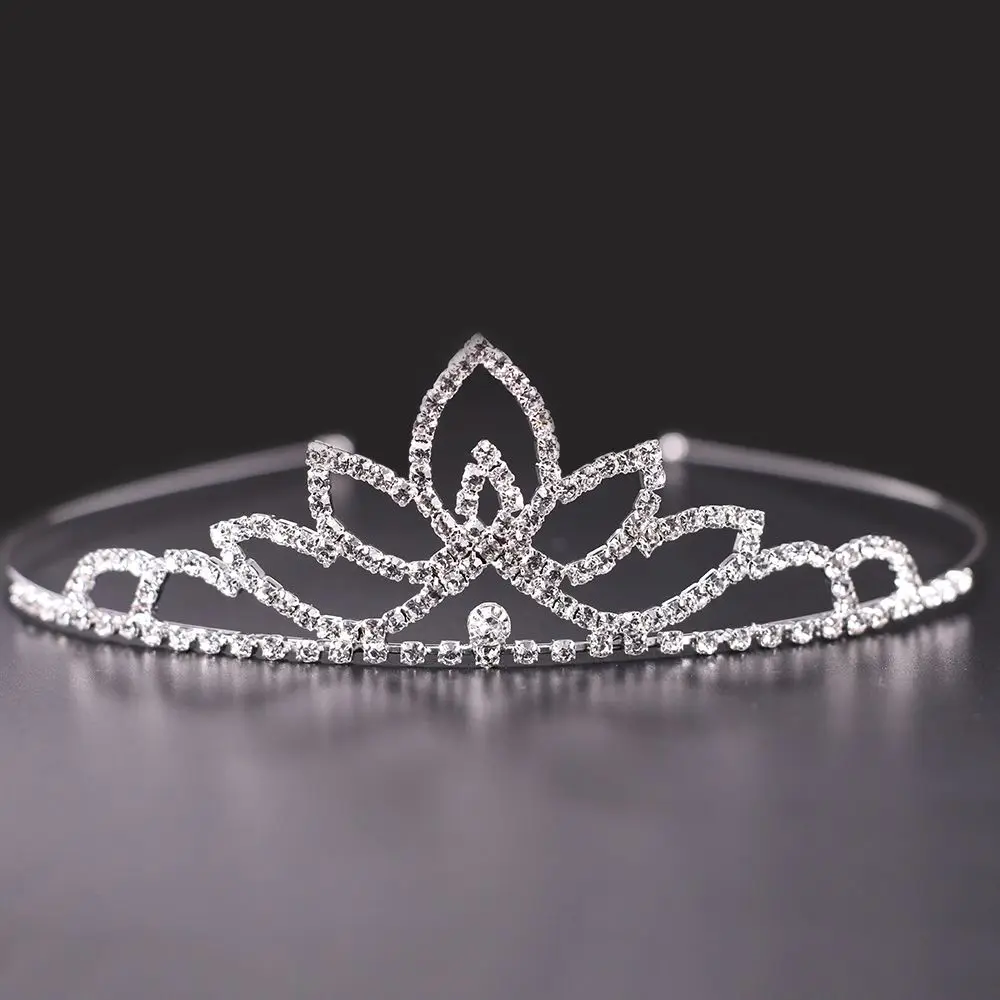 Buy Elegant Shining Crystal Crown Headband Fashion