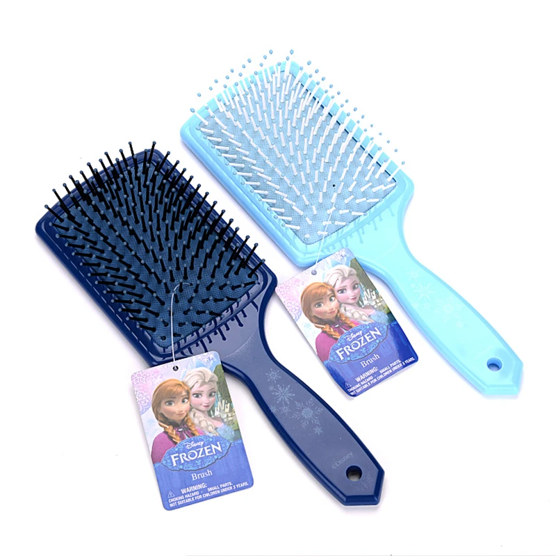 Disney Frozen 2Style 2018 Kids Comb 3D Princess Cute Hair Brushes Hair Care Baby Girl Mermaid Hair Care Hair Comb Gifts