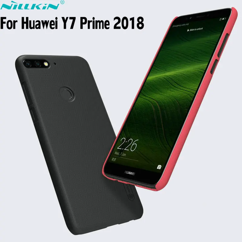 Оригинальный чехол NILLKIN для huawei Y7 Prime 2018 / Nova 2 Lite матовый чехол-накладка sHuawei Honor 7C Pro