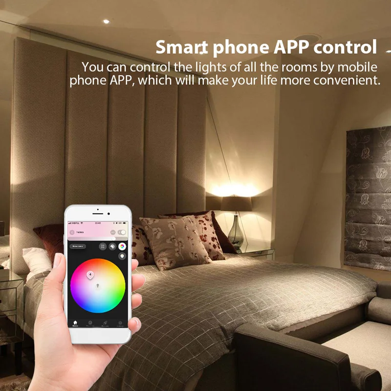 Для ZigBee DC12V MR16 прожекторы 4 Вт RGB+ CCT 2700-6500K 4 Вт инструменты синхронизации