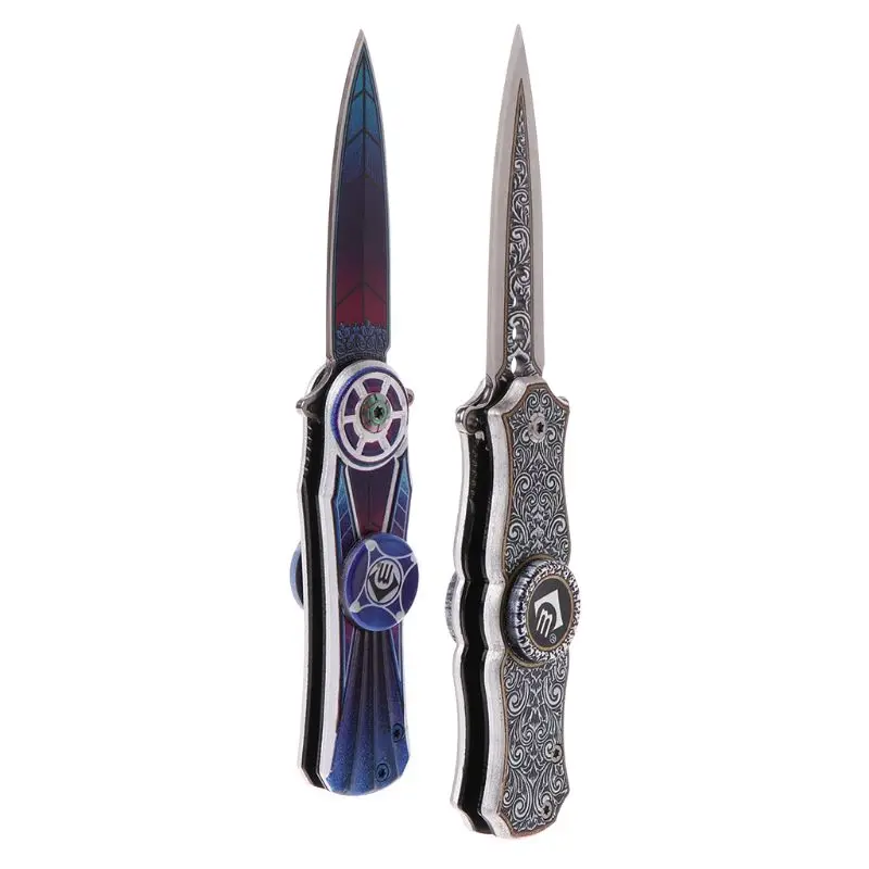 

Fidget Spinner Tactical Survival Camping Knife Folding Blade Multi Knife PocketCombat Knife Hand Spinner Toy Finger Spinner