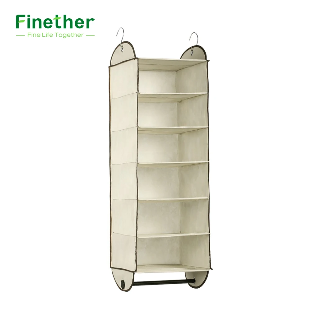 Aliexpress.com : Finether Faltbare 6 regal Stoff Hängen Schrank