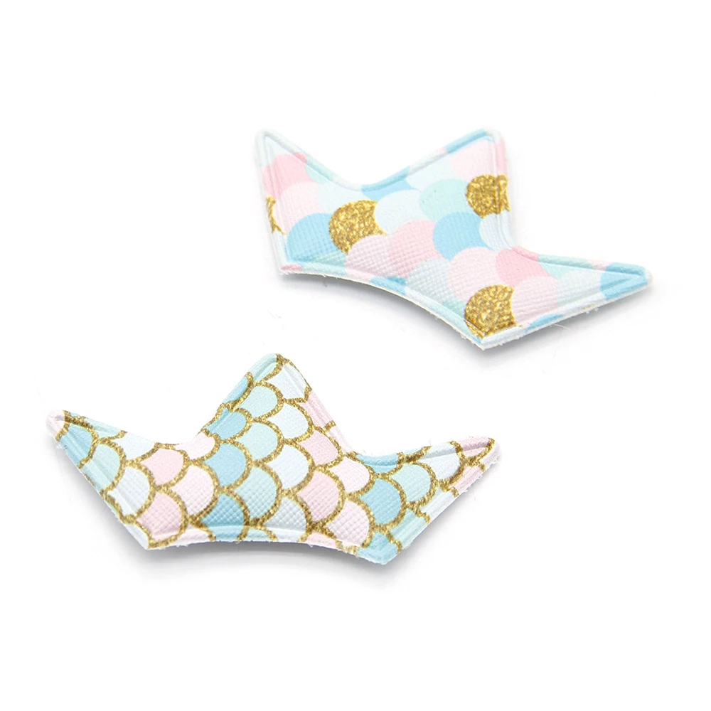 

David accessories crown fish scales heart bowknot embellishment patch hair accessories,DIY holiday decoration crafts,25Yc5490