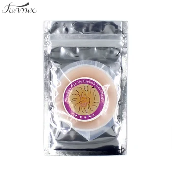 

6cm Round Silicone Reuseable Eye Lashes Pads Pallet Stand Make Loose Eyelashes Extension tool