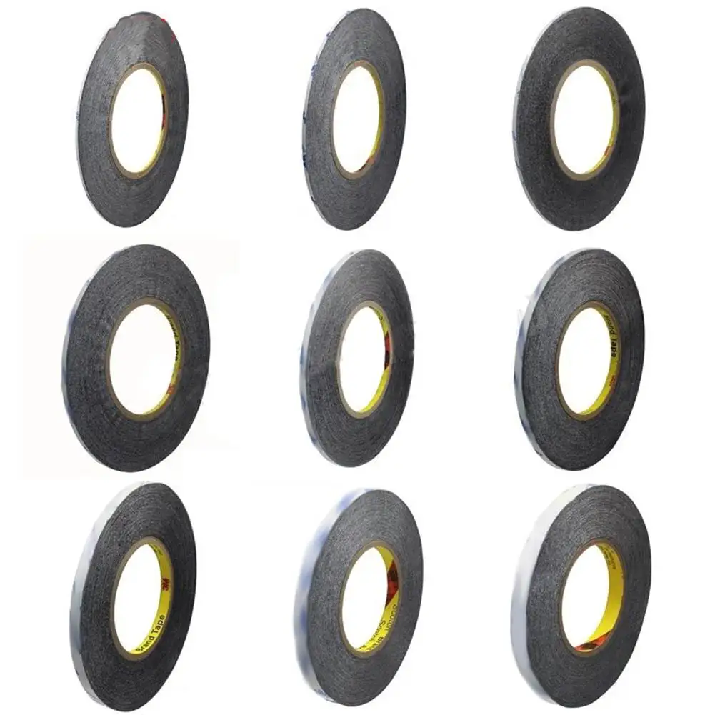 

New Double Sided Adhesive Tape Black Glue for Cellphone Screen Repair 2/3/5mm Width