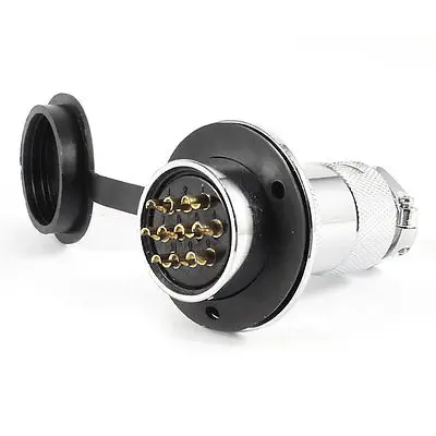 

Flange Fixing Waterproof GX30-10 10Pin 30mm Eletrical Deck Aviation Plug