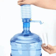 Превосходный насос с ручным приводом для воды Бутилированная питьевая вода Ручной пресс насос дозатор давления устройство для дома офиса улицы соломинки