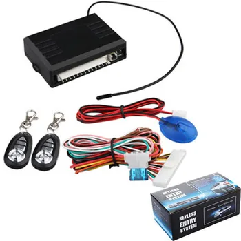 

by DHL or Fedex 100pcs Universal Car Alarm System Remote Control Central Door Lock Locking Keyless Entry System Kit