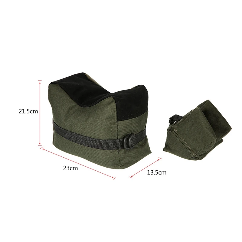 

New Gun Stand Bag Gun Rest Bag Set Shooting Front & Rear Target Bench Portable Unfilled Stand Hunting Shotgun Accessories