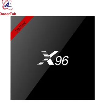 

X96W Android 7.1 4K TV BOX Amlogic S905W Quad Core 1G/8G 2G/16G 2.4G WIFI H.265 VP9 UHD HDMI 2.0A 4K UHD Smart Media Player