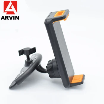 

Arvin Adjustable Universal Car CD Slot Mobile Phone Tablet Car Holder Stand For IPAD Samsung 7 8 910 11 Inch Tablet Mount Holder