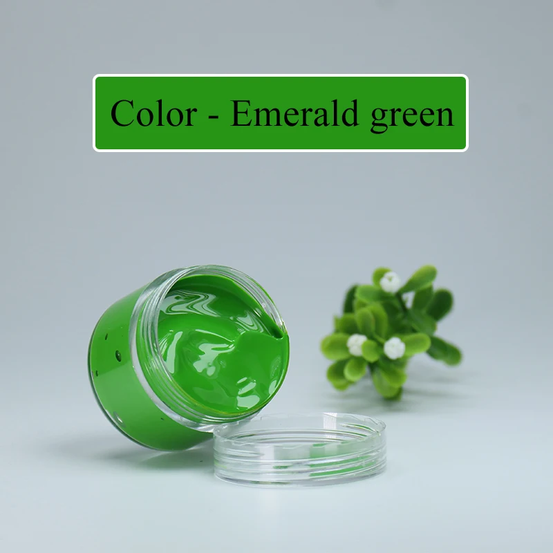 

emerald-green-Leather coloring paste,leather bag,sofa,shoe,clothing,refurbished to change color, handsel a sponge rub and gloves