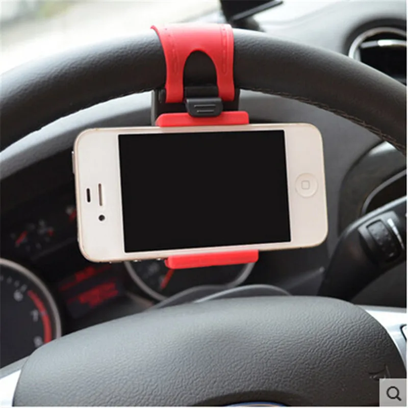 

Car Phone Holder Steering Wheel Bike Clip Mount Rubber Band Stand Holder For BMW E46 E52 E53 E60 E90 F01 F20 F10 F30 F15 X1 X3