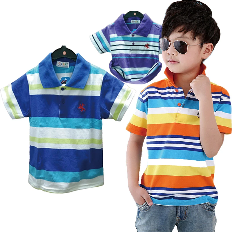 Marca al por menor 2015 niños camisa de polo de ropa para