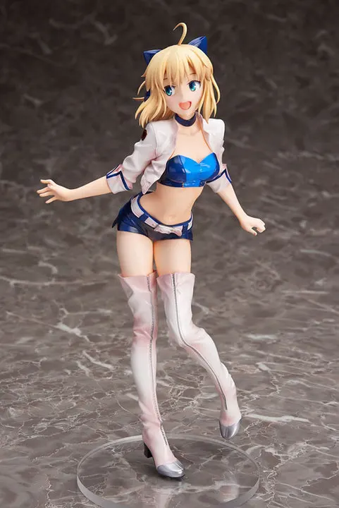 

Anime Fate/stay night - Saber TYPE-MOON RACING Ver. 1/7 Complete PVC Action Figure Resin Collection Model Toy Doll Gifts