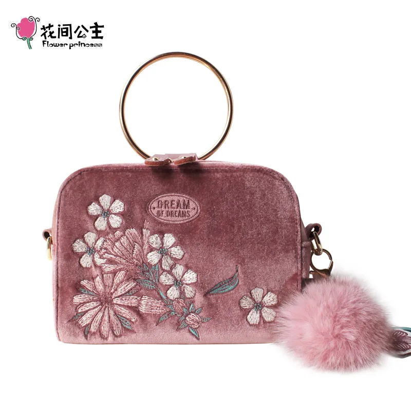 Flower Princess Fashion Women Handbags Shoulder Crossbody Bags Female Bag Ladies Hand Small Bolsos Mujer | Багаж и сумки