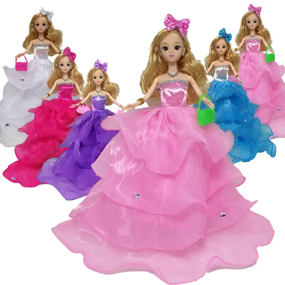 barbie hot pink dress