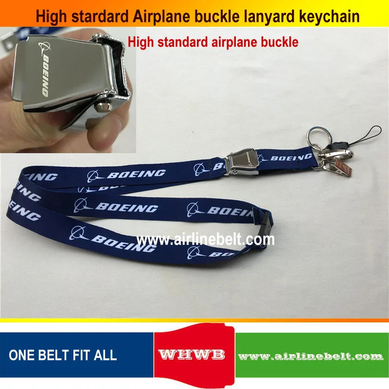 

Spring Gate keychain Boeing Airbus aircraft airplane buckle Lanyard Pilot Crew's ID Card Holder snap clasp clip sling string