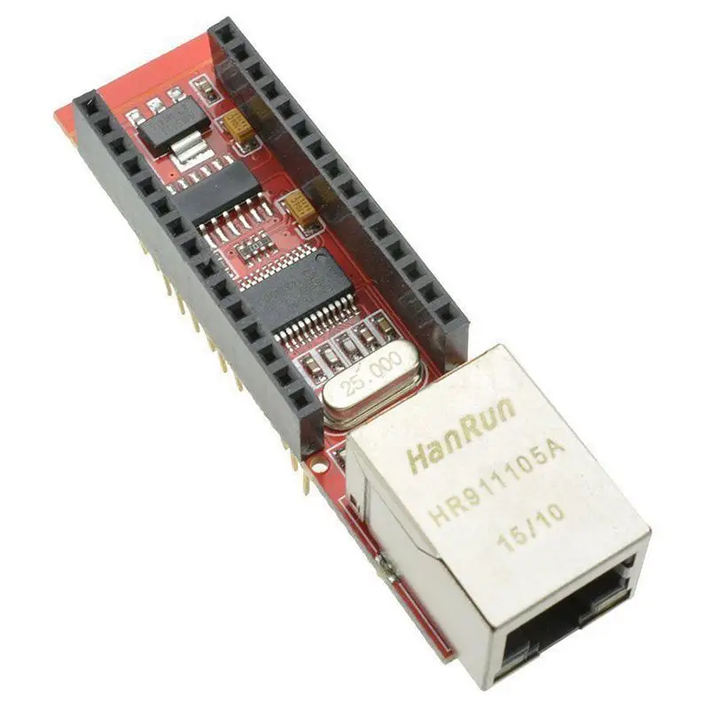 ENC28J60 Ethernet щит для Arduino Nano 3,0 RJ45 Модуль веб-сервера