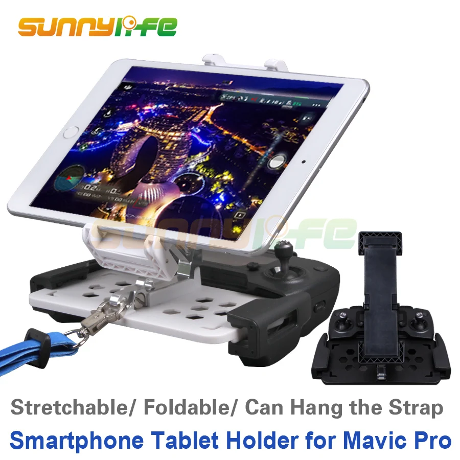 

Remote Controller 5.5in Smartphone 7.9in 9.7in Tablet Support Holder Monitor Clip for DJI SPARK & Mavic 2 Pro & MAVIC AIR