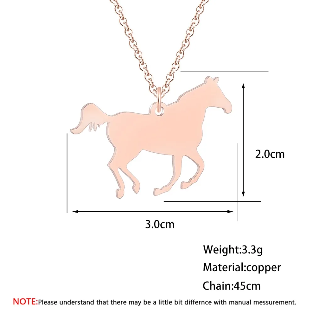 تشاندلر الفولاذ المقاوم للصدأ الحصان قلادة للنساء الذهب اللون سباق الحصان تشغيل روديو الملابس زي مجوهرات اكسسوارات تشاندلر الفولاذ المقاوم للصدأ الحصان قلادة للنساء الذهب اللون سباق الحصان تشغيل روديو الملابس زي مجوهرات اكسسوارات