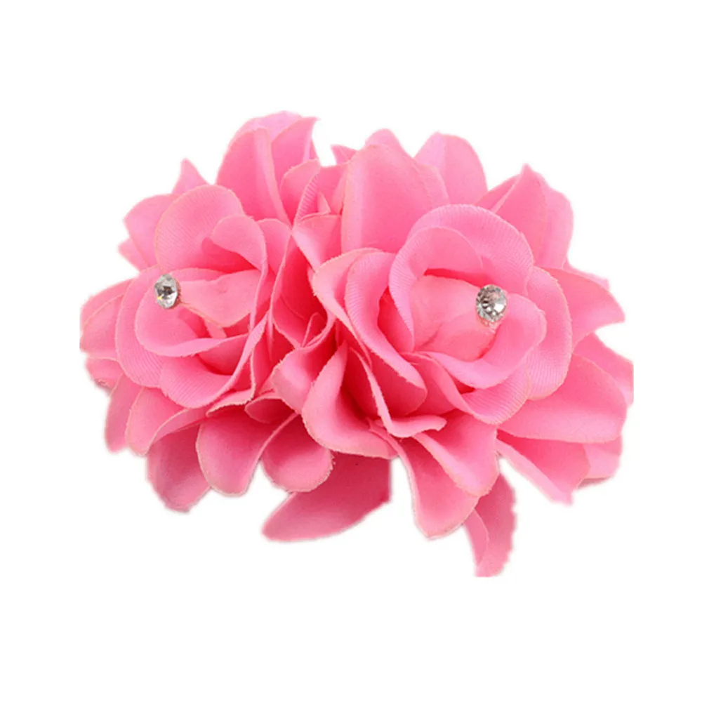 

Feitong Beautiful Flower Hairband Hair Pin Clip Pin Bridal Wedding Party For Women High Quality Girls New Hair Accessories