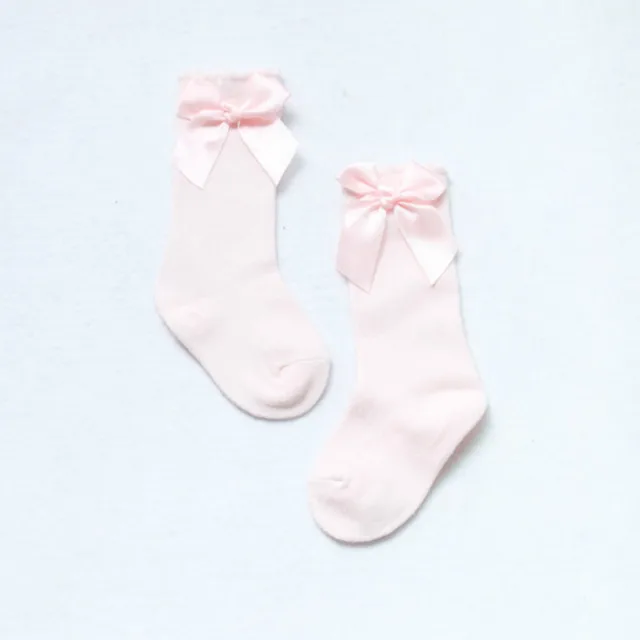 Buy Baby Girls Socks Knee High with Bows Baby Princess
