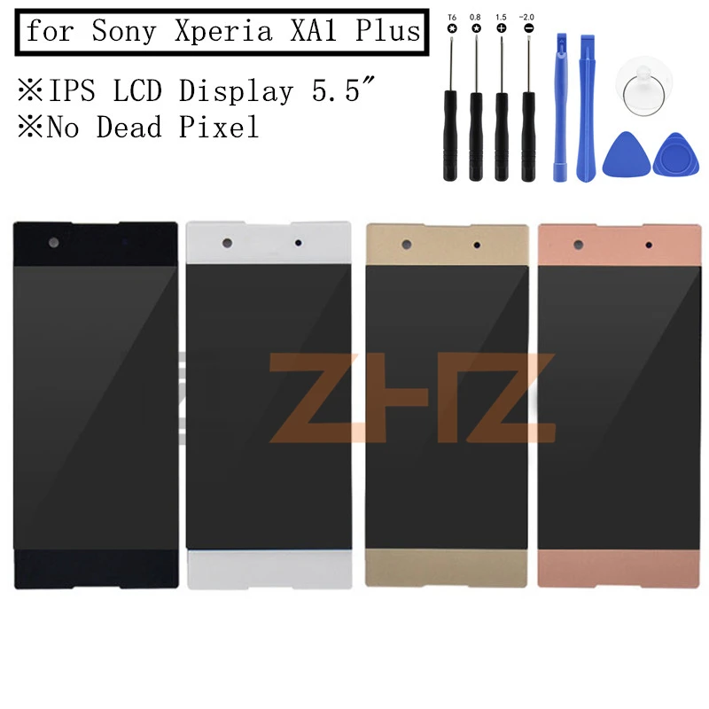 

For Sony Xperia XA1 Plus LCD Display Digitizer Touch Screen Assembly Replacement 5.5" No Dead Pixel New For Sony Xperia XA1 Plus