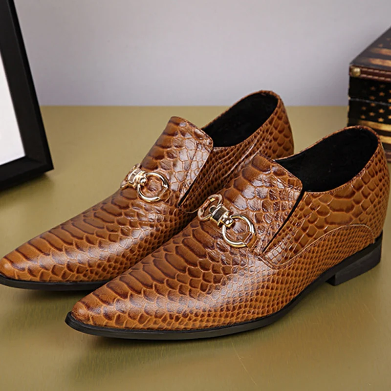 

Leather pointed fashion business casual men's shoes hair stylist fashion men's shoes