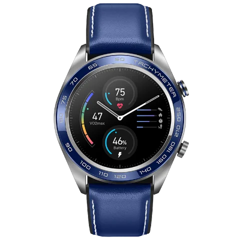 Новейший huawei honor watch magic smartwatch 1,2 дюймов AMOLED сенсорный экран heartrate мониторинг BT4.2 BLE gps 5ATM водонепроницаемый