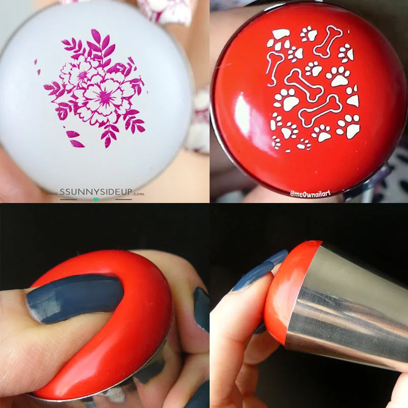 

4cm Marshmallow Nail Art Stamper Big Stamper Professional Squishy Refill Stamping (Random Color)