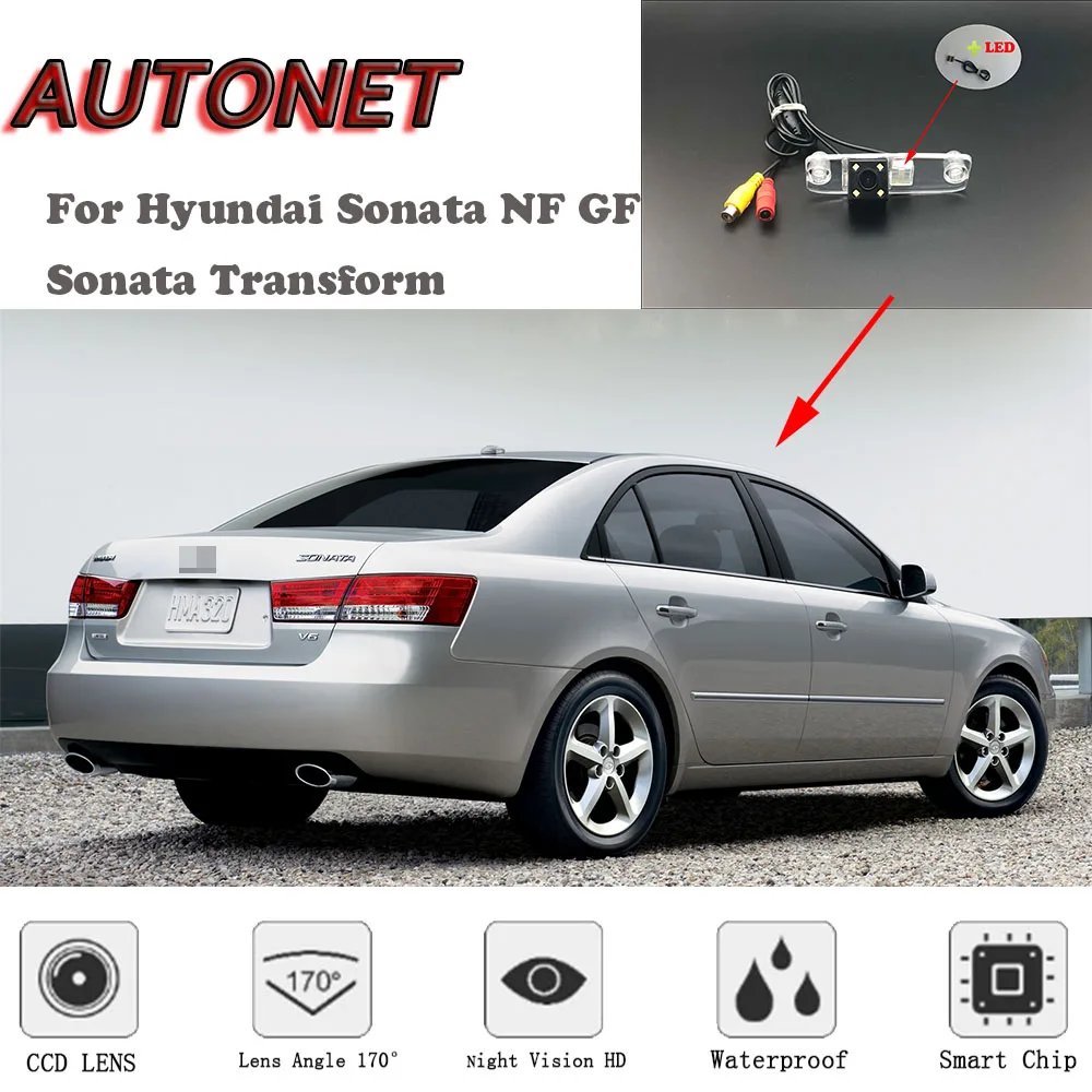 AUTONET HD Night Vision Backup Rear View camera For KIA Sorento R NAZA XM MK2 2007~2018 CCD/Parking Camera | Автомобили и
