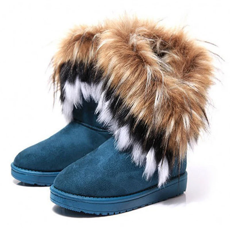 furry boots for winter