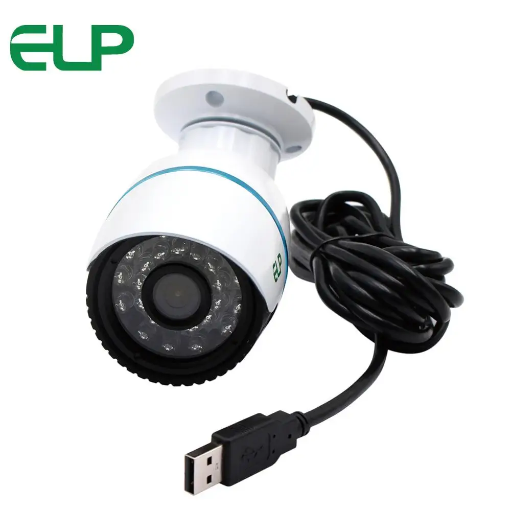 CMOS usb bullet camera OV7725 640X480 VGA 24 шт. IR LED наружная безопасность CCTV ночное видение видео