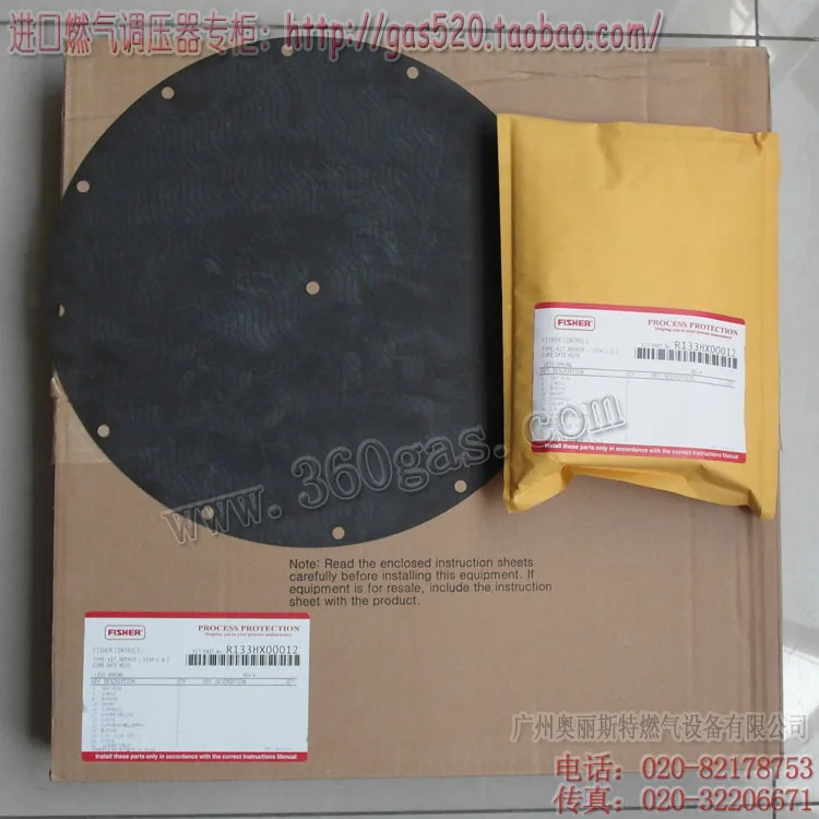 133HregulatordiaphragmSparesKit133LvalverepairkitsUSFisher