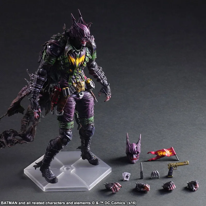 

The Avengers The Rogues Villain Alliance Modified Versi Clown Batman 28cm PVC Action Figure Collectible Model Toy Boxed