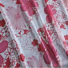 11,11 шелковая ткань белый шелк серии на золотых розовых бабочках обработки DIY ткань 11,11