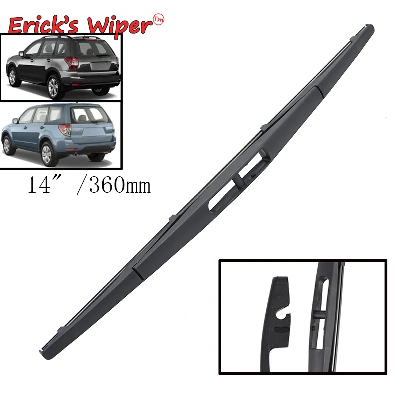 Erick's Wiper 1" Задняя щетка стеклоочистителя для Subaru Forester 2002-2004& 2007- ветровое стекло заднего стекла